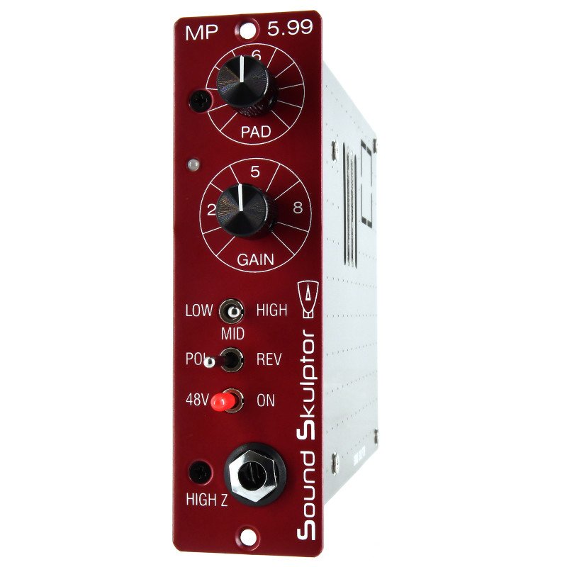 MP599 - Mic pre 500 series DOA+Lundahl - DIY Analog Pro Audio