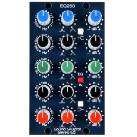 EQ250 Equaliser paramétrique stéréo pour série 500-DIY Analog Audio